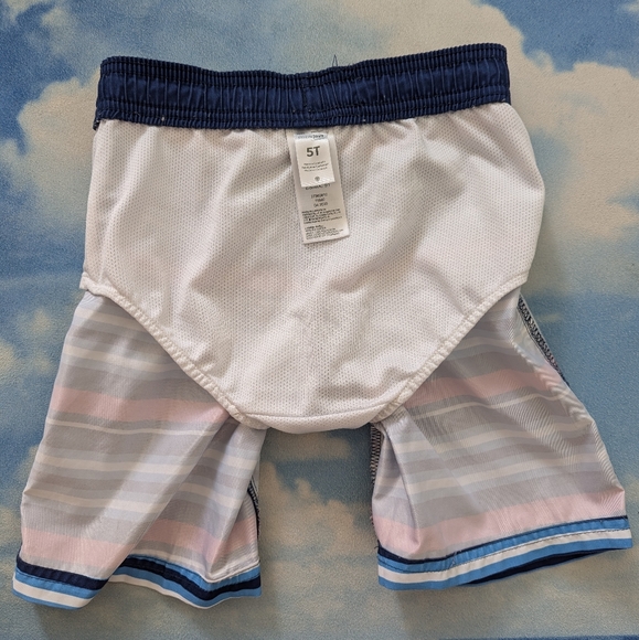 5T Simple Joys Swimming trunks in stripes - Picture 4 of 6